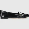 AGL Attilio Giusti Leombruni Damen BALLERINA D544040PCPIUME0000 SCHWARZ