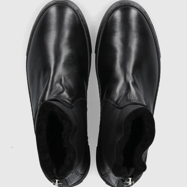 AGL Attilio Giusti Leombruni Damen Damenschuhe D925510 Kalbsleder schwarz