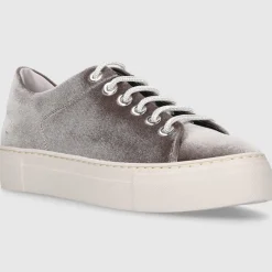 AGL Attilio Giusti Leombruni Damen Damenschuhe D925282 Samt grau-kombi