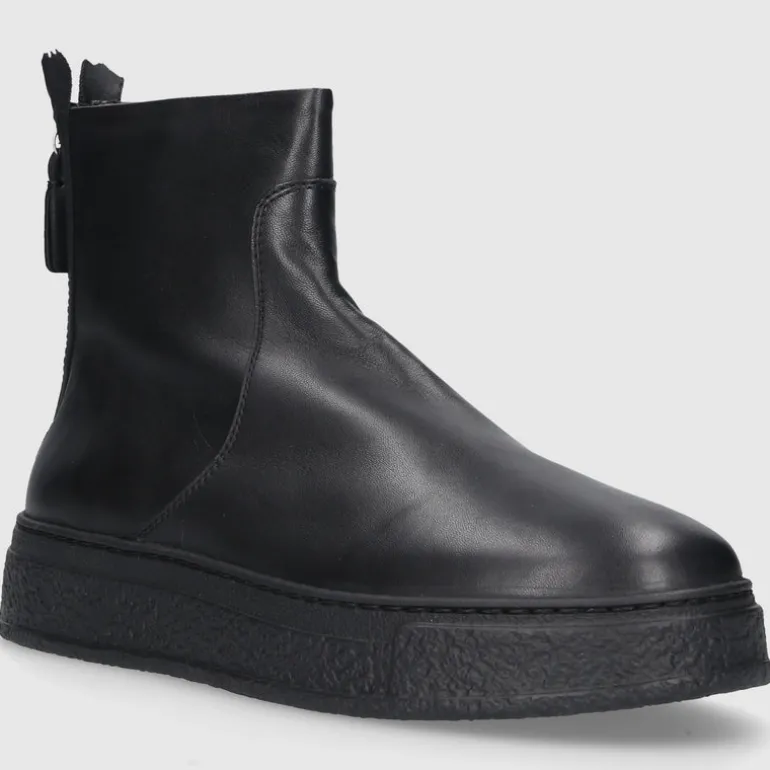AGL Attilio Giusti Leombruni Damen Stiefeletten D946500 Kalbsleder schwarz