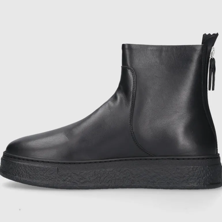AGL Attilio Giusti Leombruni Damen Stiefeletten D946500 Kalbsleder schwarz