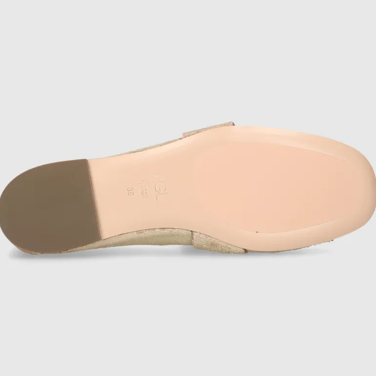 AGL Attilio Giusti Leombruni Damen BALLERINA D834083PCDRAPP0551 GOLD