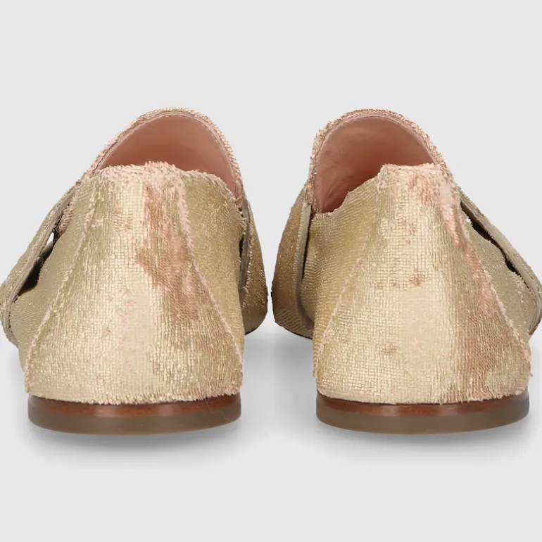 AGL Attilio Giusti Leombruni Damen BALLERINA D834083PCDRAPP0551 GOLD