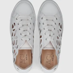 AGL Attilio Giusti Leombruni Damen SNEAKER D925249PGKV187C944 WEISS