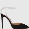 Aquazzura Damen Pumps ICE 105 Veloursleder