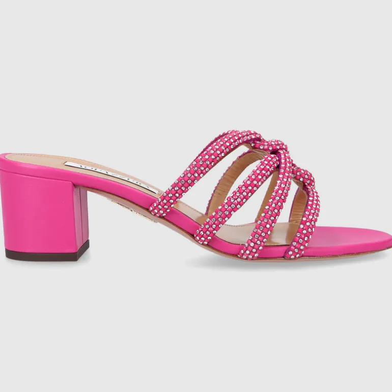 Aquazzura Damen Sandalen MOONDUST Kalbsleder