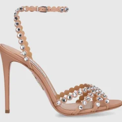Aquazzura Damen Sandalen TEQUILA 105 Kalbsleder