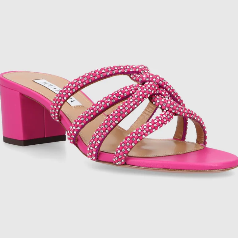 Aquazzura Damen Sandalen MOONDUST Kalbsleder