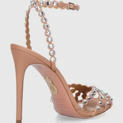Aquazzura Damen Sandalen TEQUILA 105 Kalbsleder