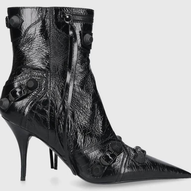 Balenciaga Damen Stiefeletten CAGOLE Kalbsleder