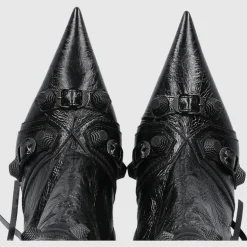 Balenciaga Damen Stiefeletten CAGOLE Kalbsleder