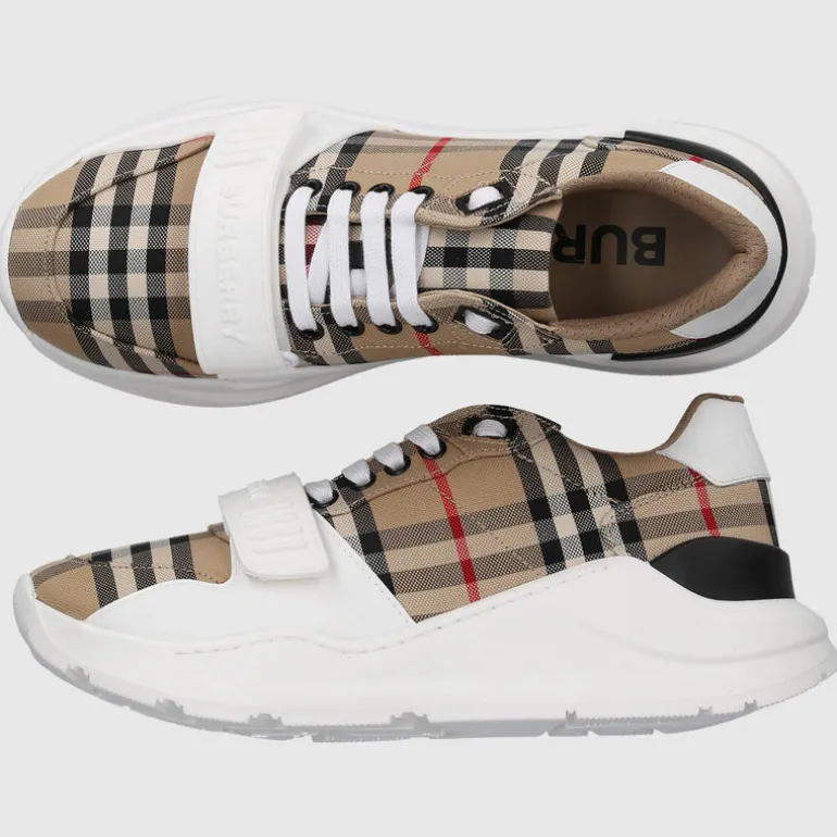 Burberry Damen Sneaker low 8050509 Baumwolle