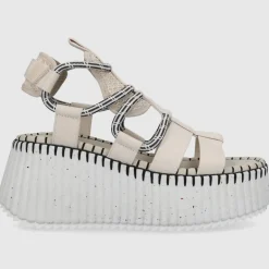 Chloé Damen Sandalen NAMA Baumwolle