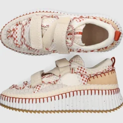 Chloé Damen Sneaker low NAMA Baumwolle