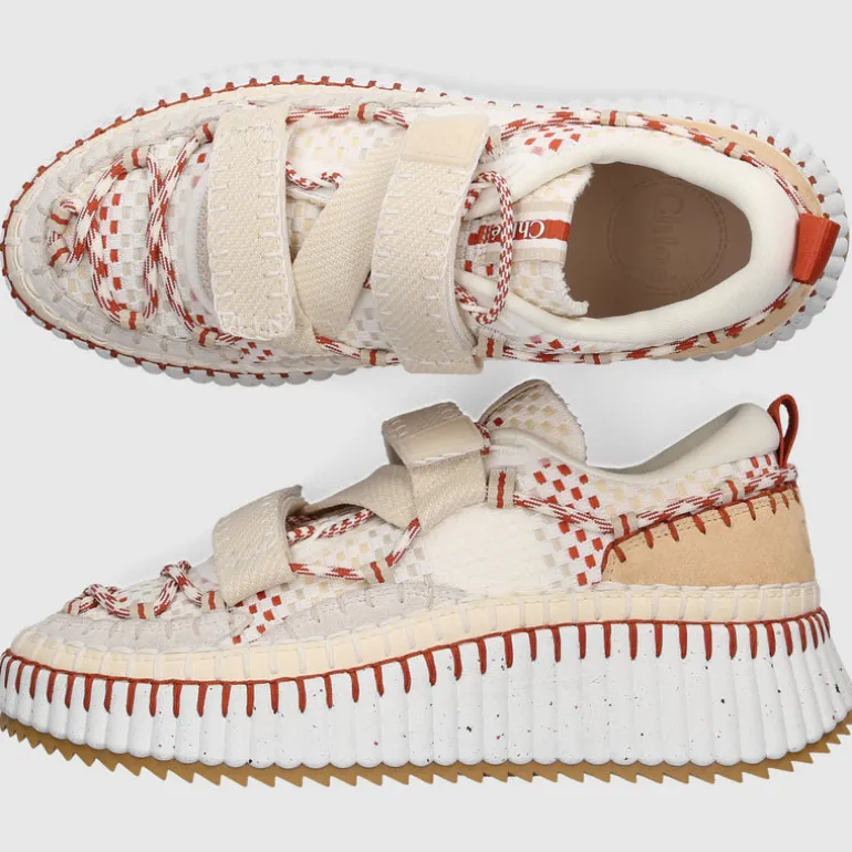 Chloé Damen Sneaker low NAMA Baumwolle