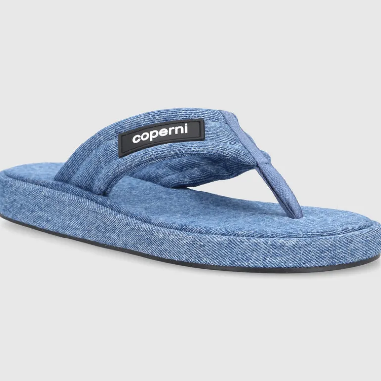 Coperni Damen Zehentrenner S279 Denim