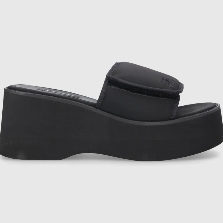 COURRÈGES Damen Plateausandalen SCUBA WAVE Textil
