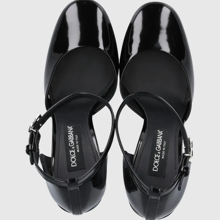 Dolce & Gabbana Damen Pumps CAPRI 140 Lackleder