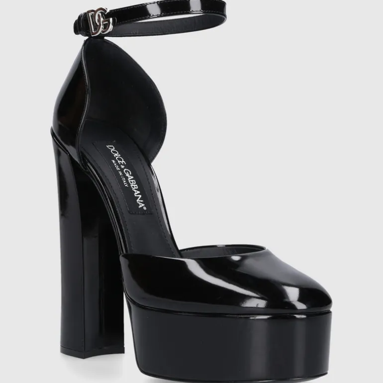 Dolce & Gabbana Damen Pumps CAPRI 140 Lackleder