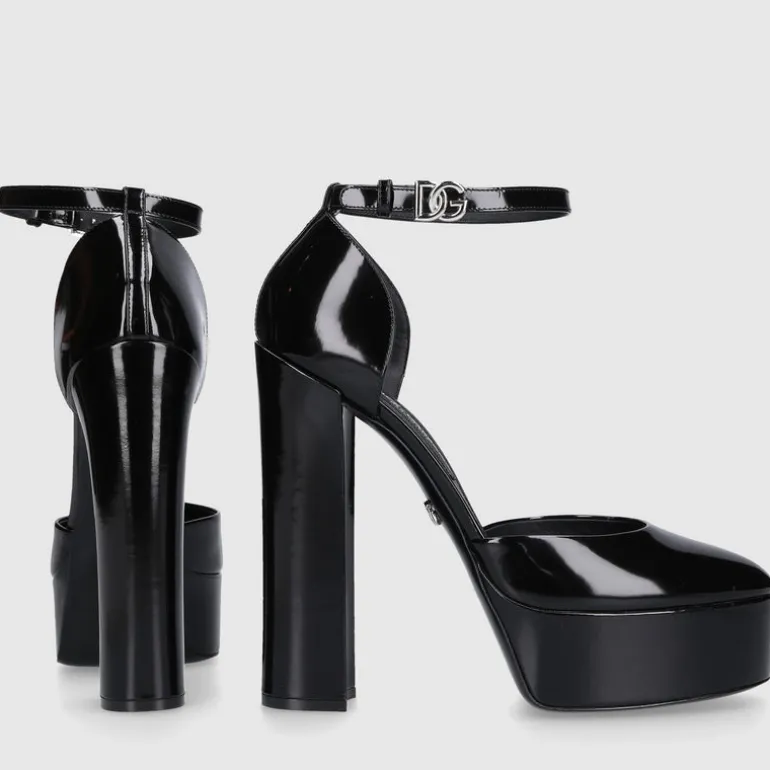Dolce & Gabbana Damen Pumps CAPRI 140 Lackleder