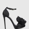 Dolce & Gabbana Damen Riemchensandalen KEIRA Satin