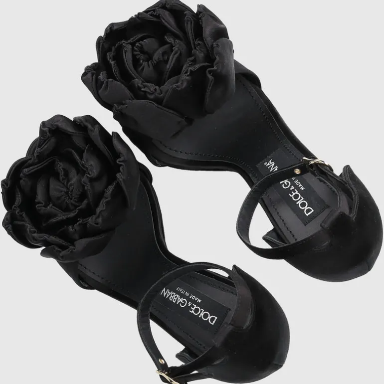 Dolce & Gabbana Damen Riemchensandalen KEIRA Satin