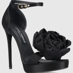 Dolce & Gabbana Damen Riemchensandalen KEIRA Satin