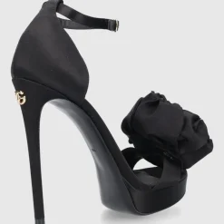 Dolce & Gabbana Damen Riemchensandalen KEIRA Satin