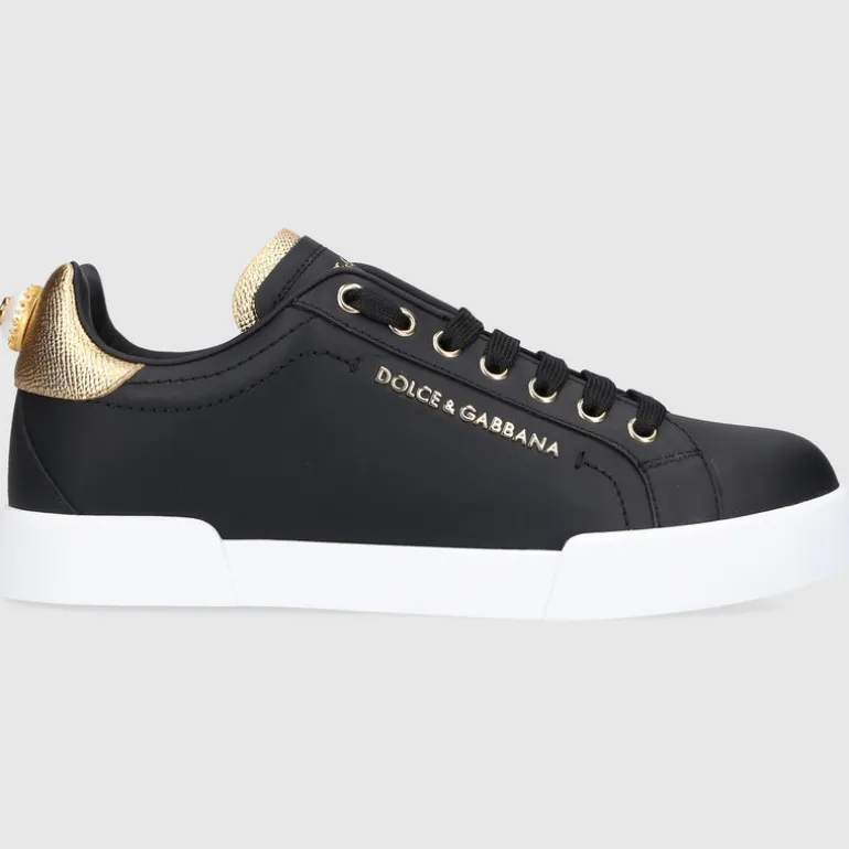 Dolce & Gabbana Damen Sneaker low PORTOFINO Nappaleder