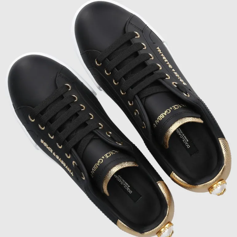 Dolce & Gabbana Damen Sneaker low PORTOFINO Nappaleder