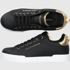 Dolce & Gabbana Damen Sneaker low PORTOFINO Nappaleder