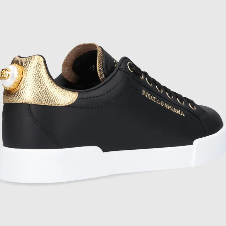 Dolce & Gabbana Damen Sneaker low PORTOFINO Nappaleder