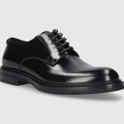 Dolce & Gabbana Herren Businessschuhe ALTAVILLA Kalbsleder schwarz