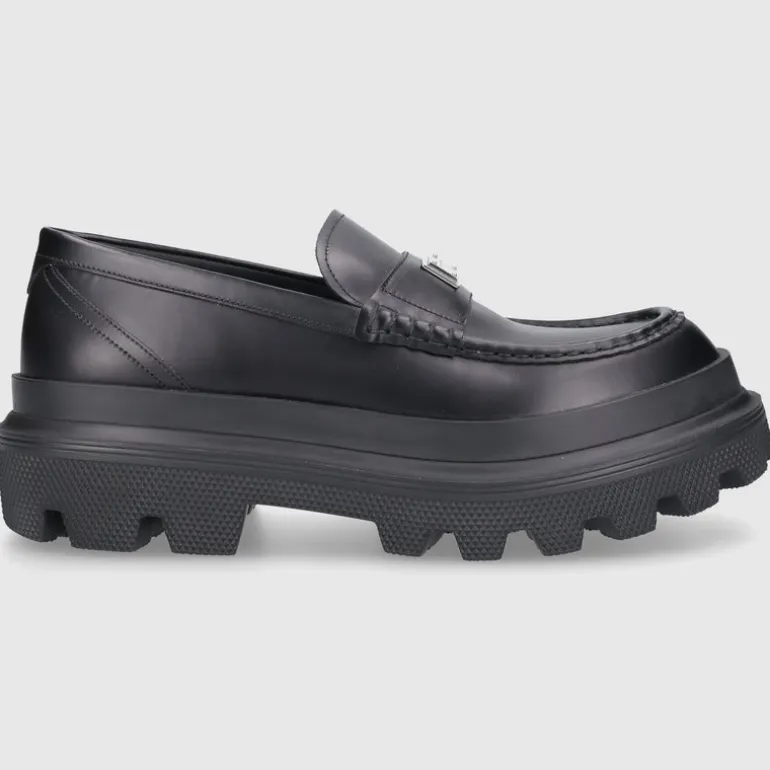 Dolce & Gabbana Herren Herrenschuhe MOCASSINO Kalbsleder