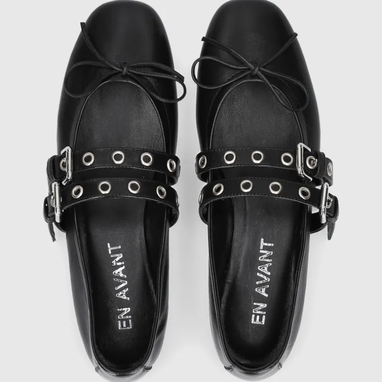 EN AVANT Damen BALLERINA C254 SCHWARZ