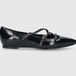 EN AVANT Damen Ballerinas BL2403 Nappalackleder schwarz