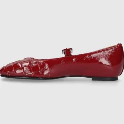 EN AVANT Damen Ballerinas BL2406 Nappalackleder rot
