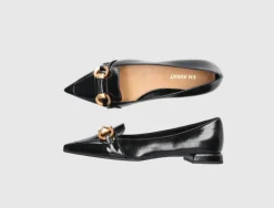 EN AVANT Damen Ballerinas 2108 Kalbsleder