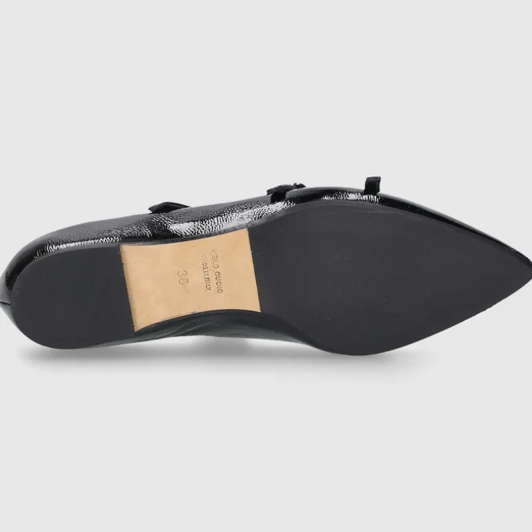 EN AVANT Damen Ballerinas BL2403 Nappalackleder schwarz