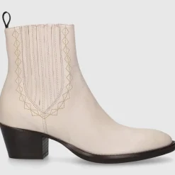 EN AVANT Damen Chelsea Boot 702-22 Kalbsleder cremeweiß