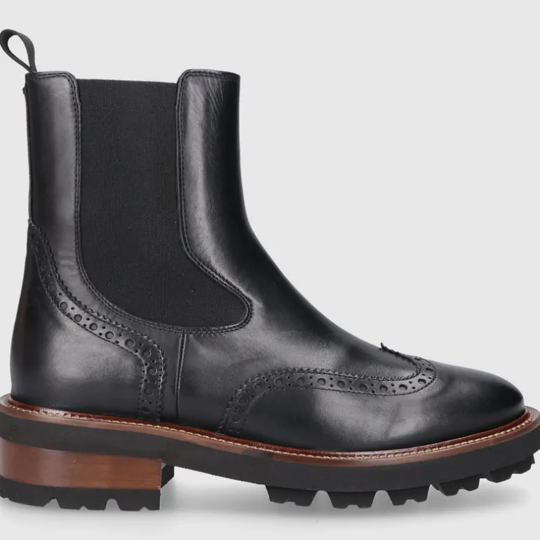 EN AVANT Damen Chelsea Boots 446-24 Kalbsleder