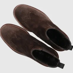 EN AVANT Damen Chelsea Boots 446-24 Veloursleder