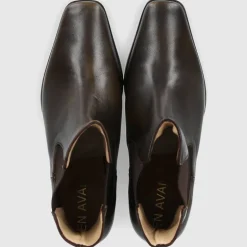 EN AVANT Damen Chelsea Boot BT1695 Kalbsleder grün