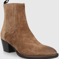 EN AVANT Damen Chelsea Boots 702-01 Veloursleder