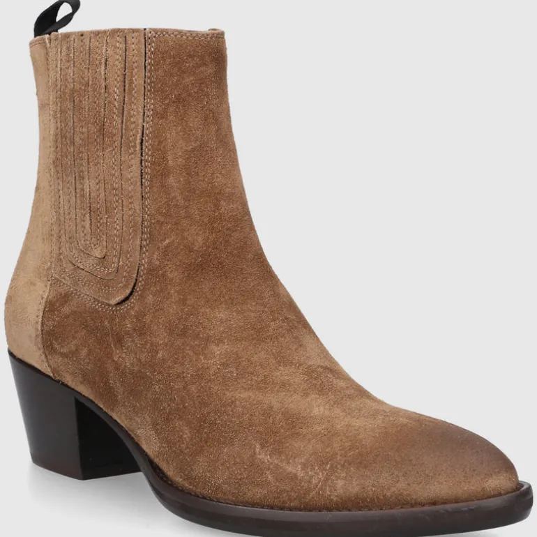EN AVANT Damen Chelsea Boots 702-01 Veloursleder