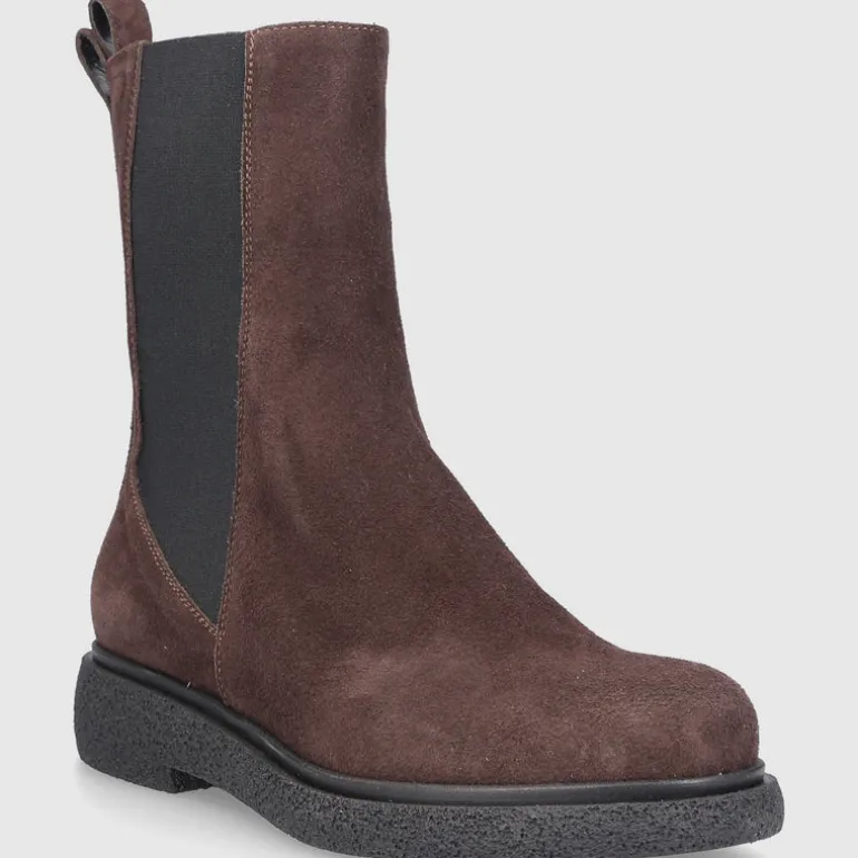 EN AVANT Damen Chelsea Boots C175 Veloursleder
