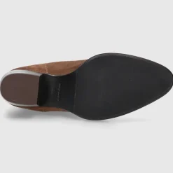 EN AVANT Damen Chelsea Boots 702-22 Veloursleder braun