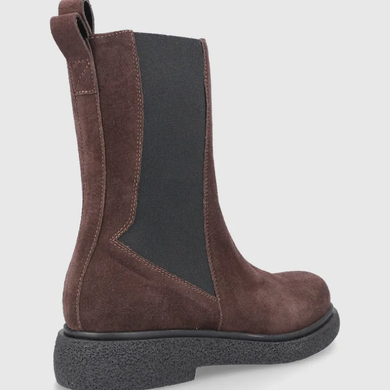 EN AVANT Damen Chelsea Boots C175 Veloursleder