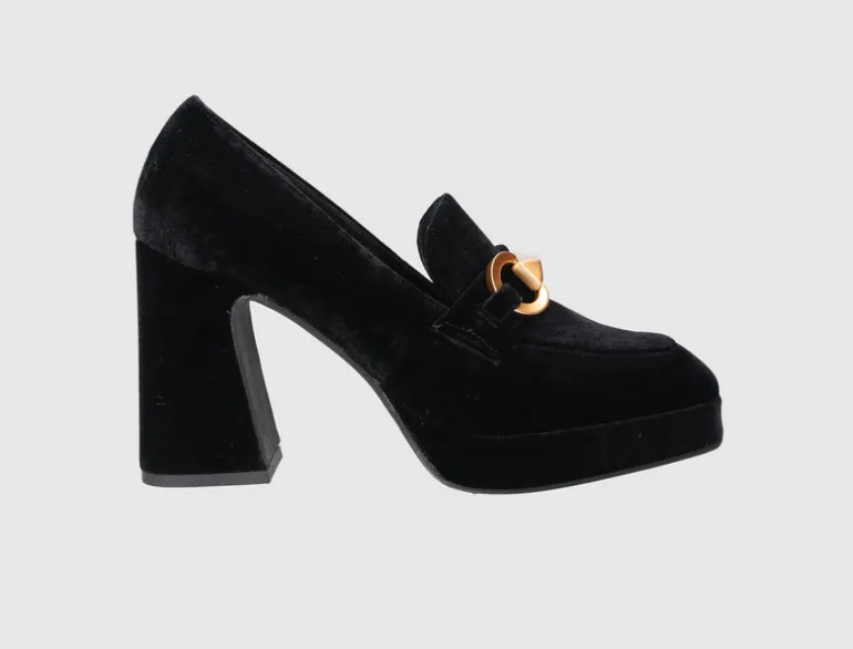 EN AVANT Damen Pumps 2192 Veloursleder