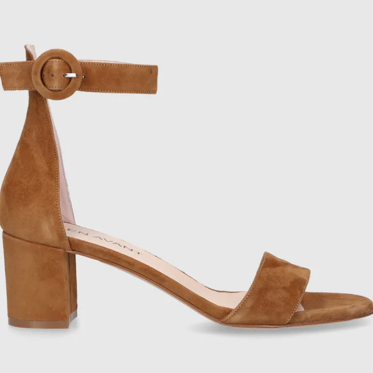 EN AVANT Damen Sandalen GR4 Veloursleder